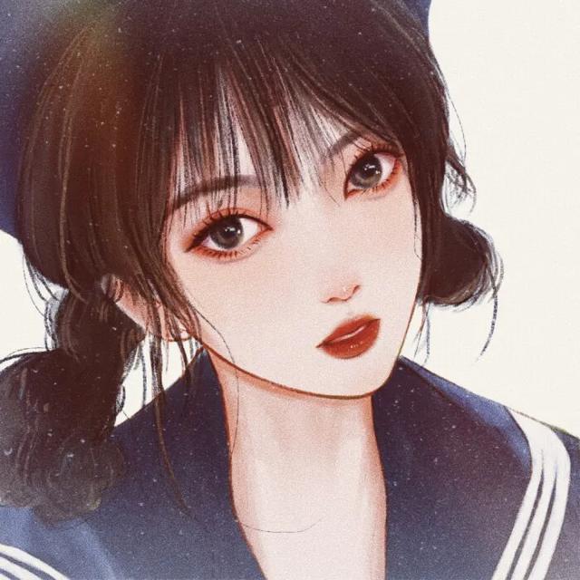 女生手机挡脸头像，女生头像一一手机遮脸微信（温柔好看的手绘女生插画头像合集来袭）