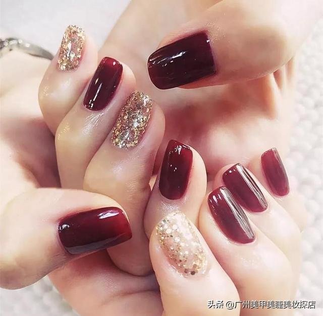 广州美甲培训学校，美甲工作室（浓而不艳，气场女王范儿）