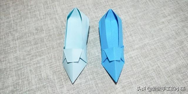 （diy折纸）教你折一个小拖鞋，（diy折纸教你折一个小拖鞋（漂亮鞋子折纸教程合集）