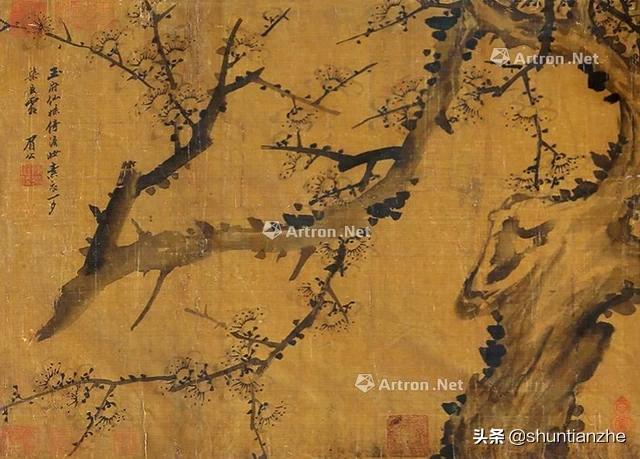 写意梅花100种画法，构图一百例，学完够用了