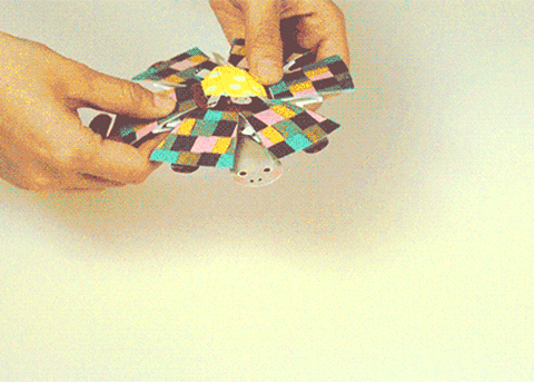 纸折隐藏小机关，怎么折简单的手账小机关（日本折纸大神把折纸玩活了）