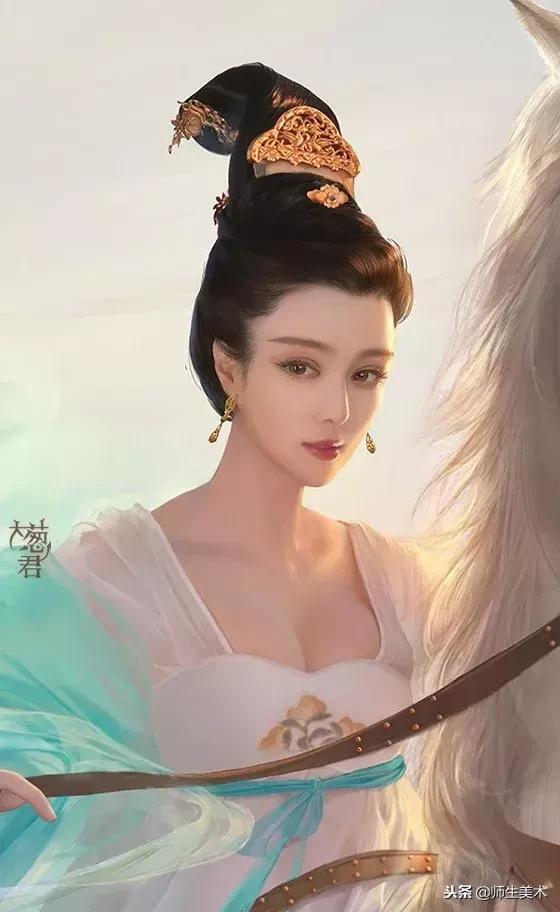 2018《天下3》郭碧婷神奇的画笔大葱君画出了内心的美好曼妙的笔触