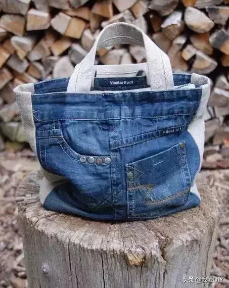 牛仔裤旧物改造，牛仔裤旧物改造坐垫（牛仔裤改造第二波）