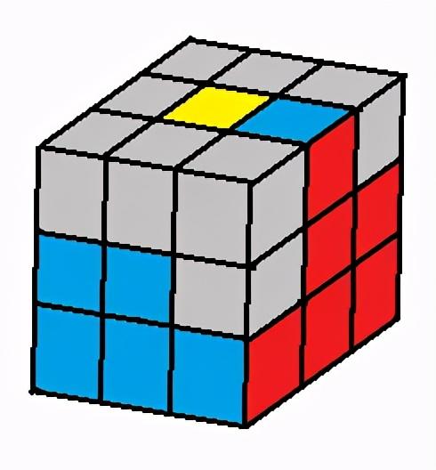 魔方第一层公式，魔方第一层快速形成立体十字（只用两条公式复原魔方）