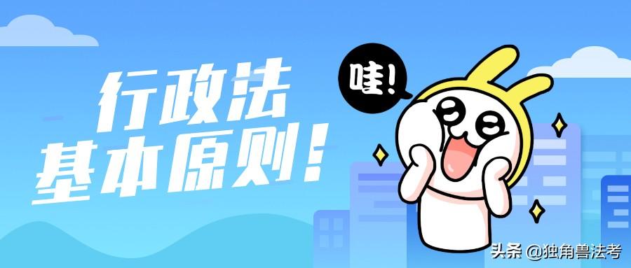 行政法基本原则（新鲜出炉）
