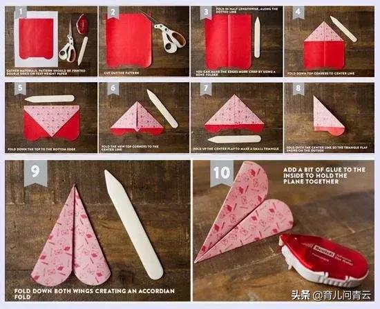手工飞机的制作方法，手工飞机的制作方法 折纸（50多种飞机手工大合集）
