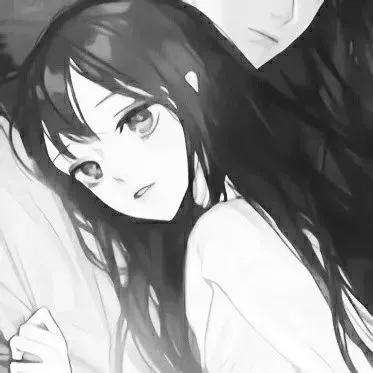 祁宋  风格日系黑白二次元动漫情头，微信头像，祁宋  风格日系黑白二次元动漫情头（黑白动漫情头）