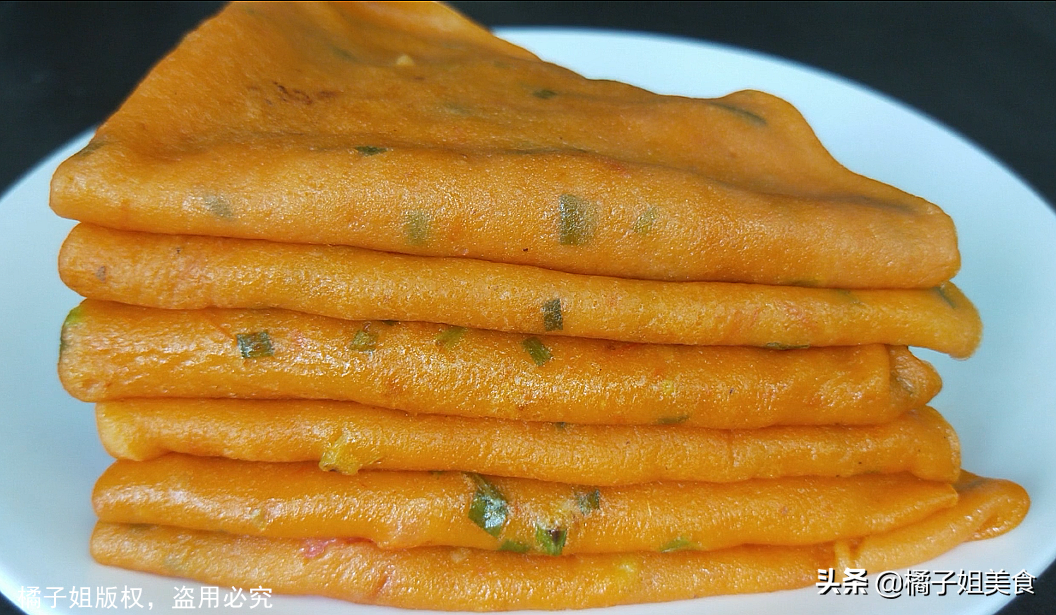 【西红柿鸡蛋饼】做法步骤图 不煮汤不炒菜 上桌瞬间扫光-起舞食谱网