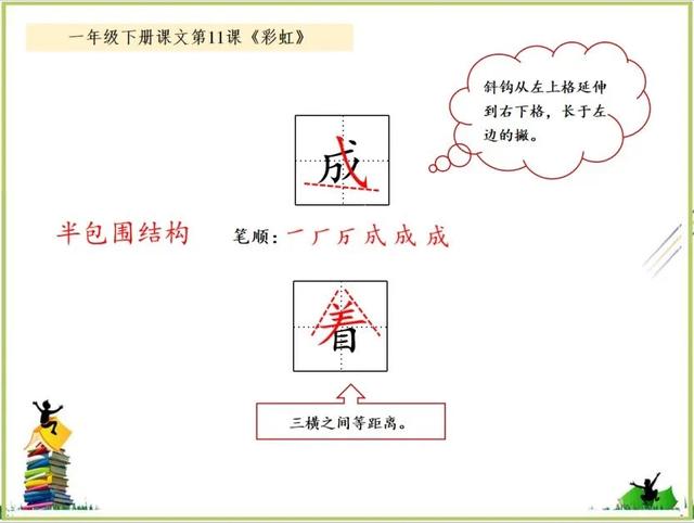 丑陋的意思，小学一年级语文下册课文11《彩虹》知识点