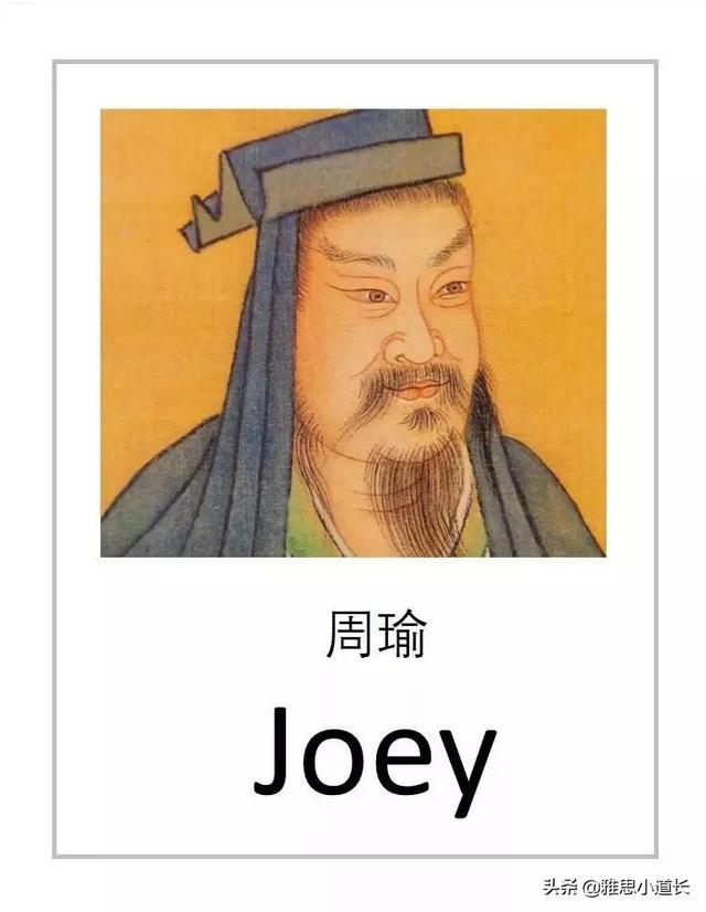 搞笑英文名字，搞笑英文名字男（假如古人有英文名）