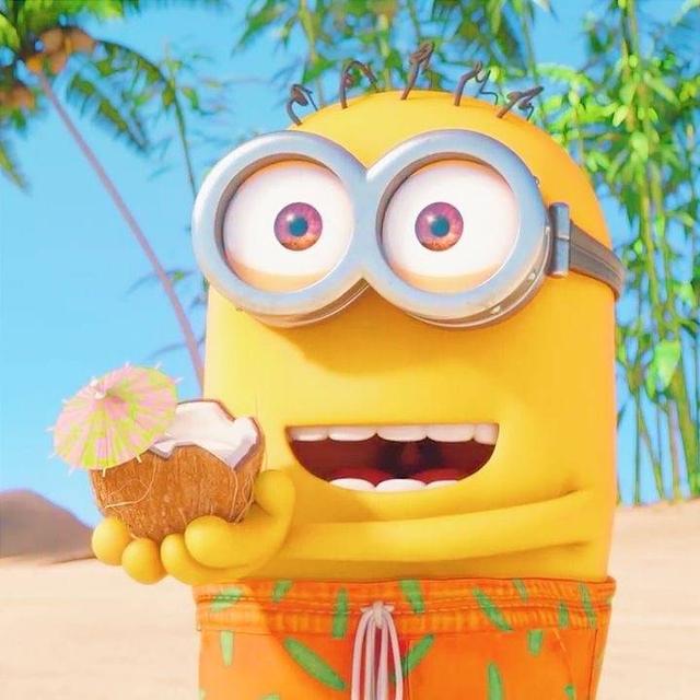 小黄人表情包头像微信，小黄人表情包头像（呆萌小黄人）