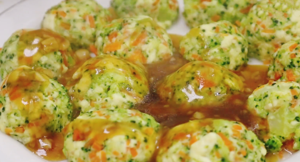 圖片[7]-【西藍花豆腐丸子】做法步驟圖 不炒不涼拌 孩子多吃長得高-起舞食譜網