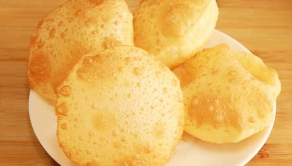 图片[6]-【泡泡饼】做法步骤图 15分钟搞定 柔软筋道鼓大泡-起舞食谱网