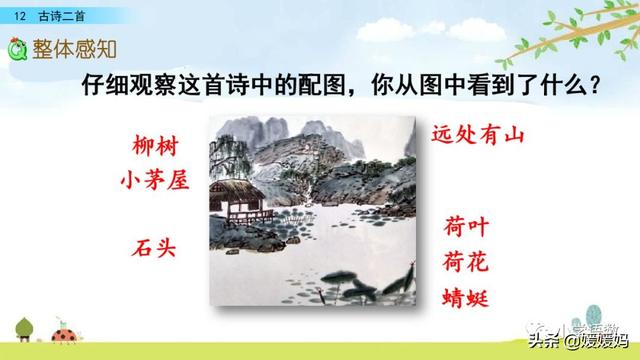 四时田园杂兴的诗意，《四时田园杂兴》的诗意是什么（一年级下册语文课文12《古诗二首》图文详解及同步练习）