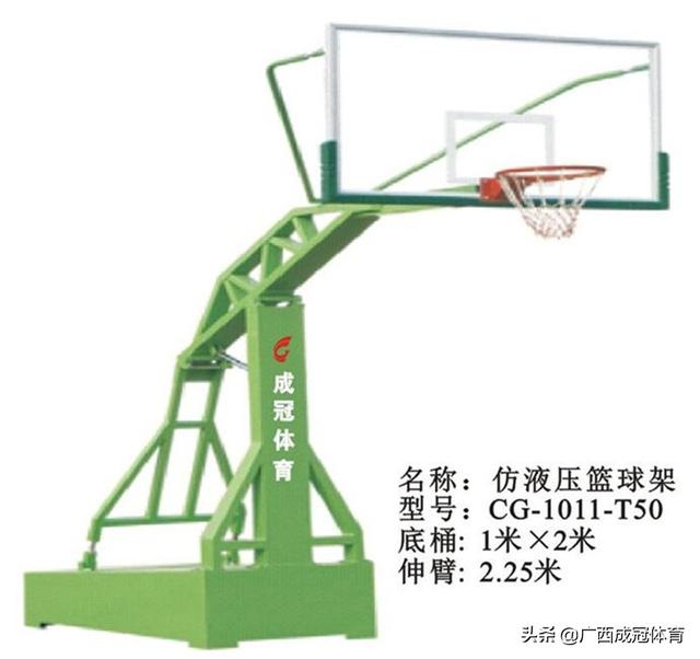 篮球架高度，篮球架离地面多少米（了解篮球架产品的工艺）