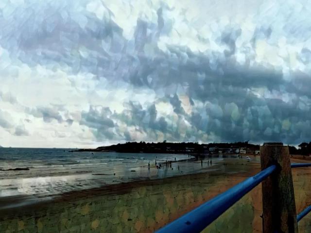 海洋图片大全 唯美 风景，大海意境唯美风景暗色系微信背景图    宋原（这里面朝大海）