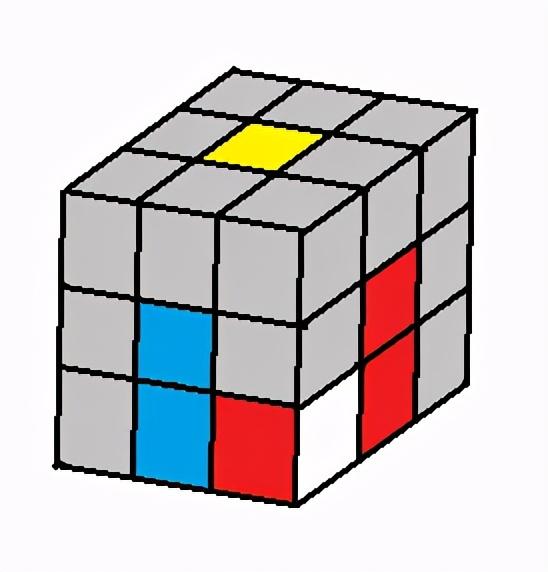 魔方第一层公式，魔方第一层快速形成立体十字（只用两条公式复原魔方）