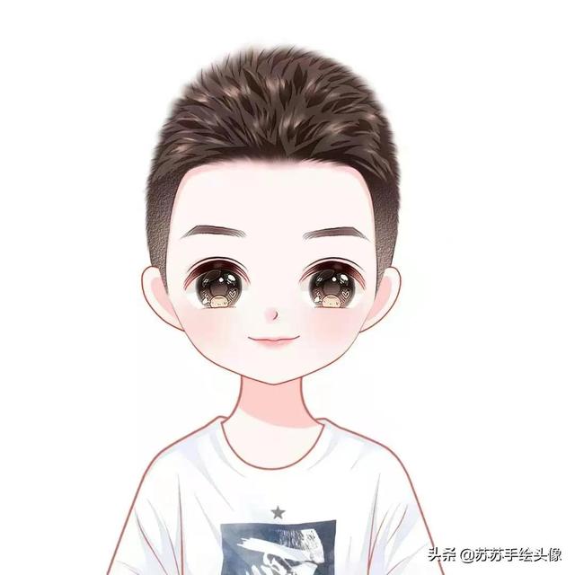 动漫男生头像可爱呆萌，念七 可爱动漫呆萌男生头像微信（阳光又帅气的男生卡通动漫头像）