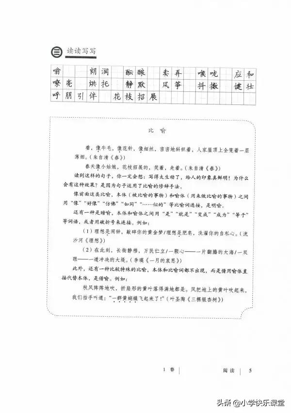  健壮的拼音，小学语文部编版七年级上册第1课《春》知识点+同步练习 