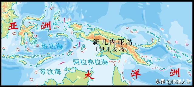 亚洲非洲分界线，亚洲与非洲的分界线是（世界地图上的洲界——大洲分界线）