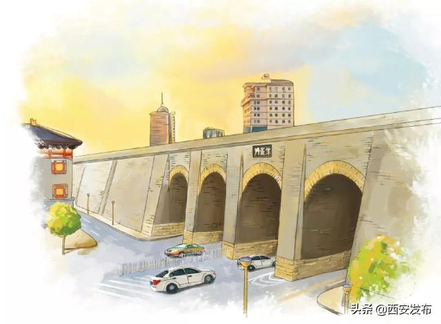 西安四个城门寓意，西安四个城门寓意是什么（西安城墙十八座城门）