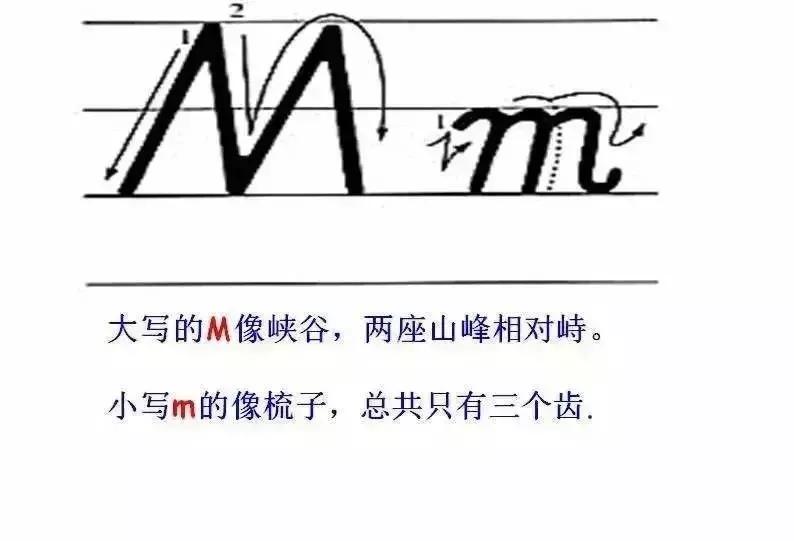 语文字母表大小写的正确书写格式，26个字母书写顺序笔画