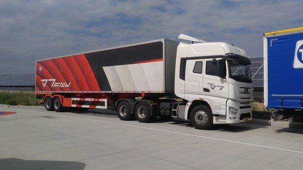 挂车图片(这8种颜色解放j7牵引车) - 赤虎壹号