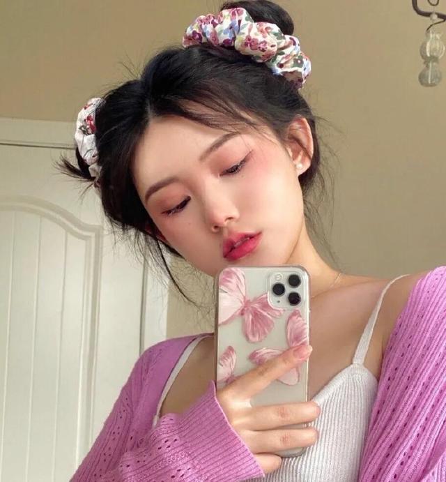 粉色女孩，微信头像，粉色女孩（粉色系列女生头像）