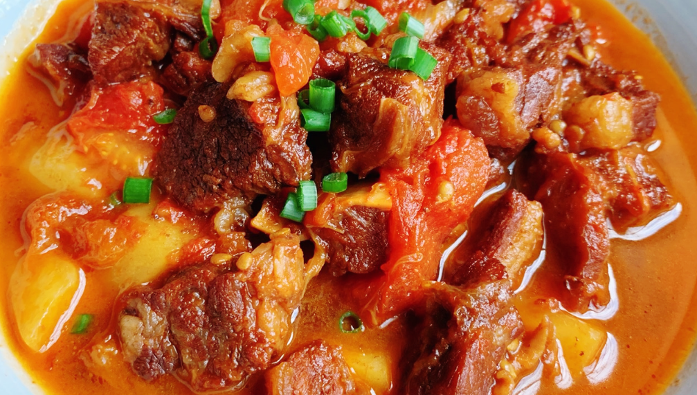 圖片[6]-【番茄土豆燒牛腩】做法步驟圖 牛肉軟爛下飯-起舞食譜網