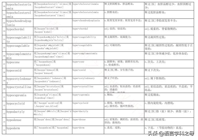 国民homo什么意思，homolive什么梗（总结了367个以hyper、240个以hypo前缀、106个以homo前缀的单词）