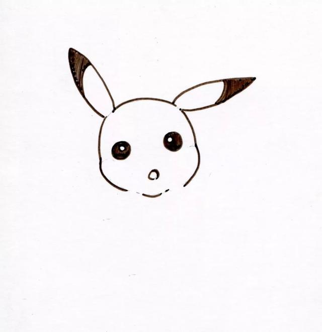画皮卡丘的简单画法，画皮卡丘的简单画法教程（幼儿园儿童的必备绘画技能）