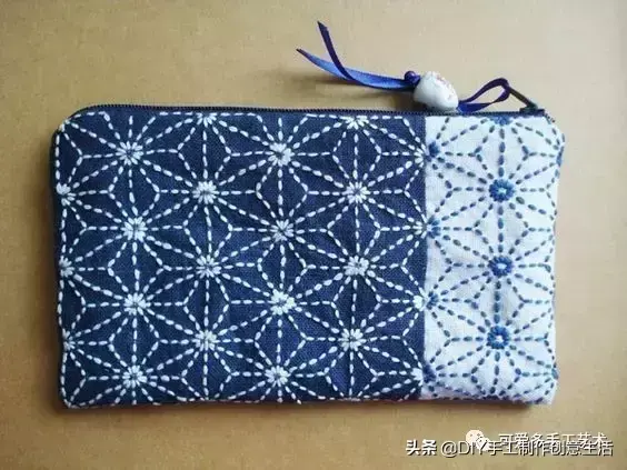 刺子绣入门针法教程，精致优雅的刺子绣