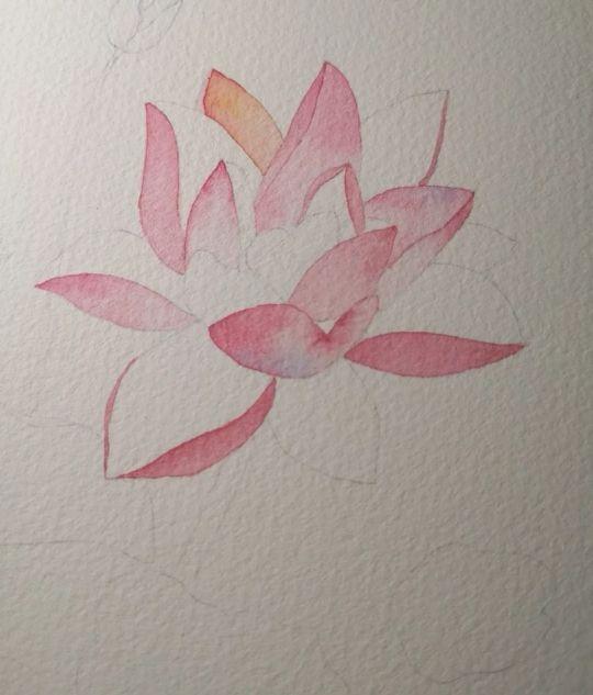 荷叶怎么画漂亮又简单，怎么简单画荷花荷叶（画荷花原来很简单）