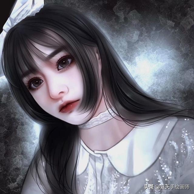 暗黑少女，微信头像，暗黑少女（暗黑系列微信女性头像）