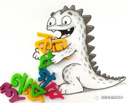 小恐龙怎么画，恐龙怎么画简单又好看（创意手绘丨他画出一只很有戏的小恐龙）