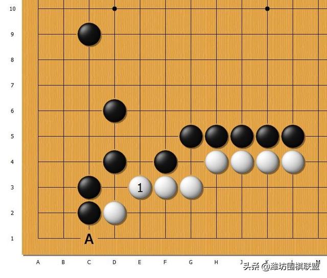 围棋三十六种杀法，围棋的基本杀法——虎口逃生杀法（8种\