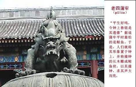 龙生九子分别是哪几子，传说中的龙生九子