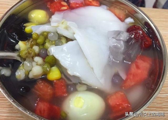 椰奶清补凉的做法，清补凉椰奶怎么做（海口最有街味的6家清补凉）