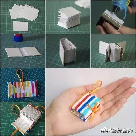 怎么自制小本子手工，附7种迷你小本子的DIY方法