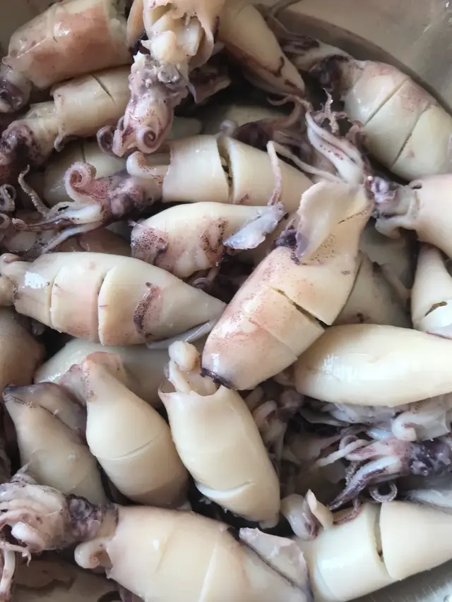 籽乌的家常做法，海兔子。酱爆籽乌的做法