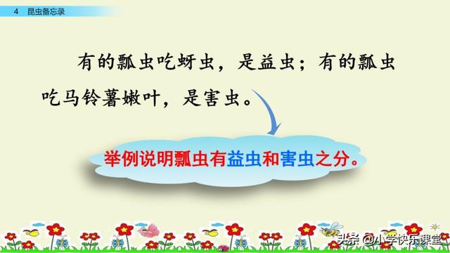 什么的硬翅，什么的硬翅？填四个字。（小学部编三年级语文下第4课《昆虫备忘录》图文+知识点+同步练习）