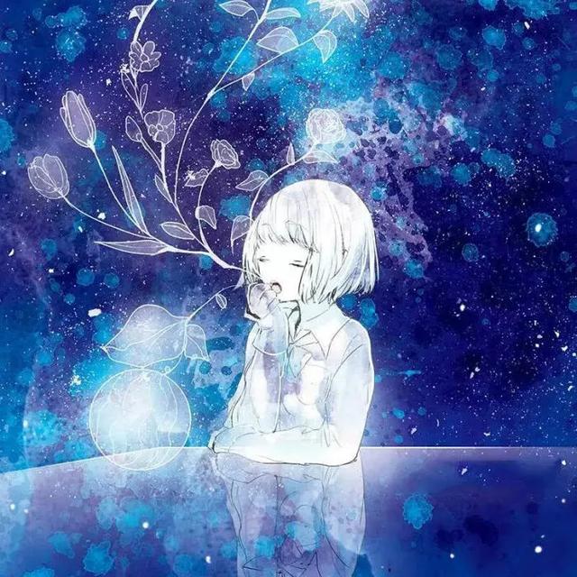 蓝色系头像微信，蓝色系头像（超纯净的治愈蓝色系头像）