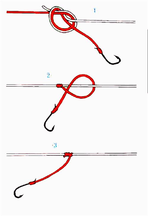 钓鱼钩串钩的绑法图解，串钩的绑法及使用技巧图解