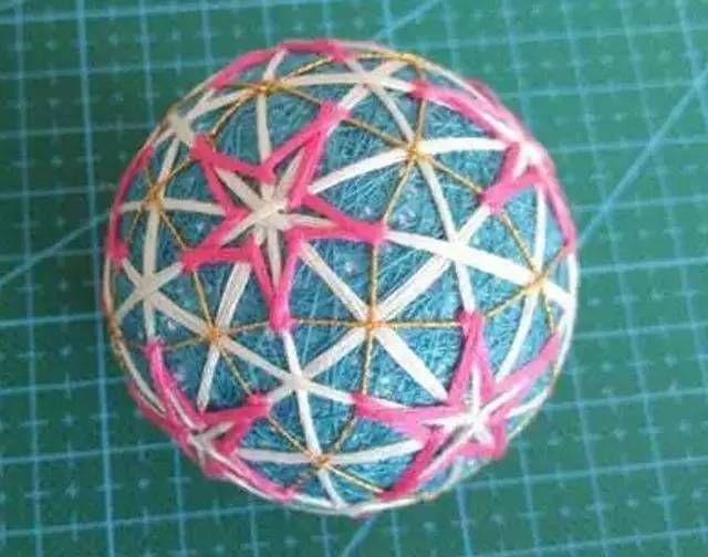 简单圆球结编法，手绳收尾球（带你入门手鞠球的第一课）