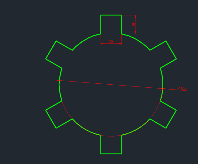 cad直线怎么加粗（学CAD的秘诀就是一天一个实例图形）