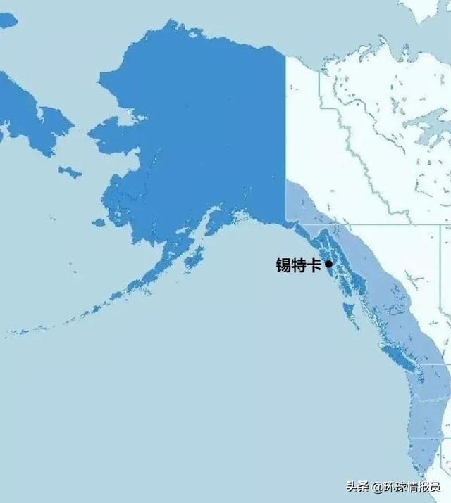 阿拉斯加的地理位置，阿拉斯加的地理位置地图（为什么建在交通不便的“飞地”）