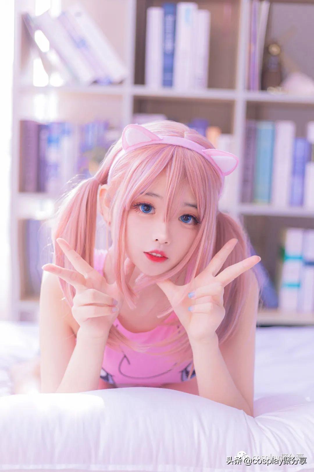 精灵宝可梦 胖丁拟人cosplay