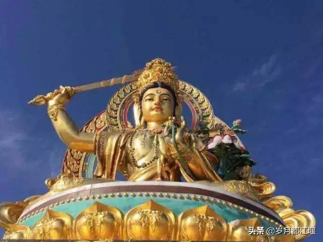 文殊菩萨诞辰，文殊普贤菩萨佛像图片（文殊菩萨诞辰日 菩萨护佑圣相）