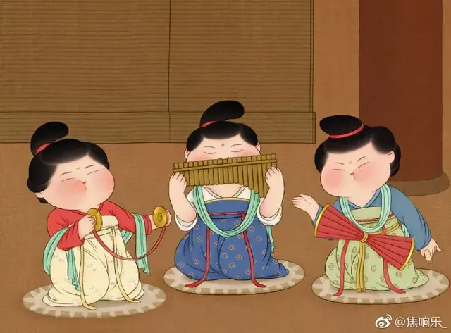 又胖又萌又可爱的图片，胖胖可爱的呆萌情侣头像微信（把千寻、周迅画成圆脸美人）