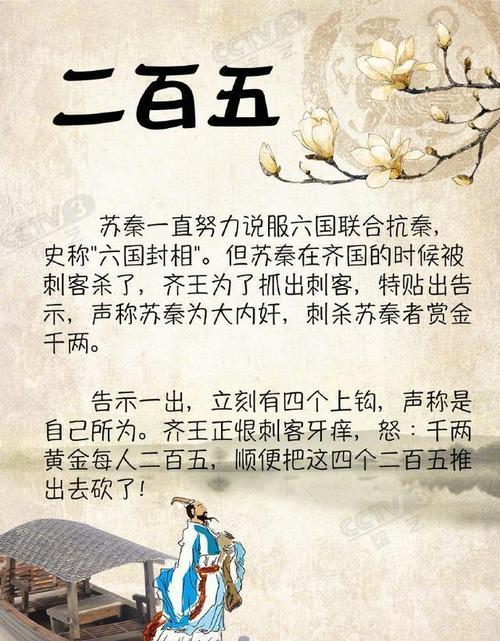 二百五是什么意思，女生说我二百五是什么意思（关于俗语“二百五”的由来可谓版本很多）